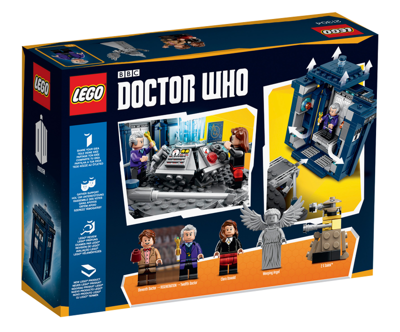 Illustration for article titled Lego Doctor Who Is Finally Here, And It Looks Awesome